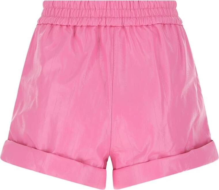 Rotate Birger Christensen Stijlvolle Shorts voor Mannen en Vrouwen Pink Dames