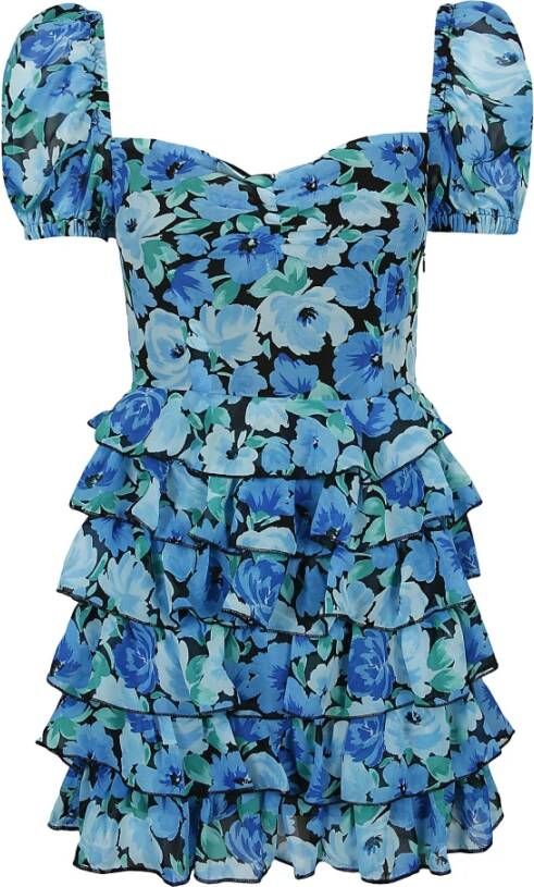 Rotate Birger Christensen Summer Dresses Blauw Dames