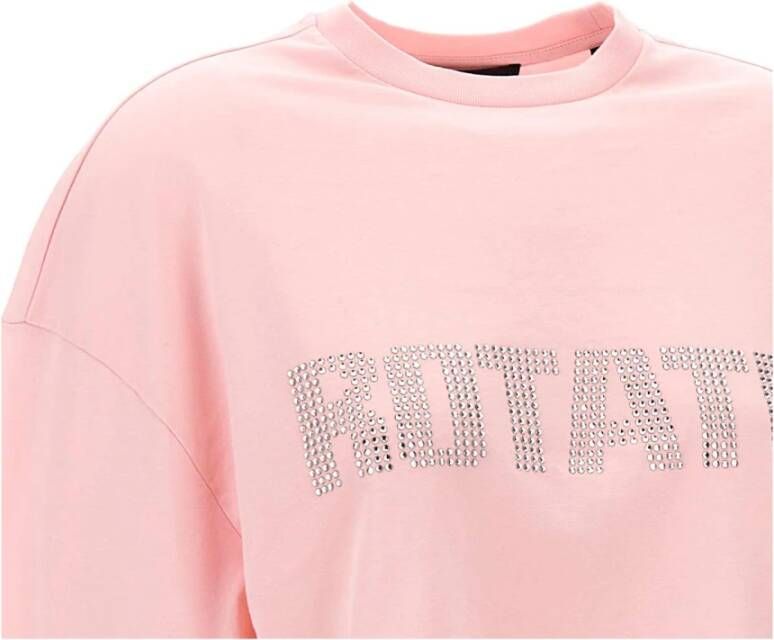 Rotate Birger Christensen Roze Stijlvolle Jurk Roze Dames