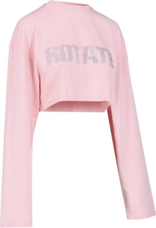 Rotate Birger Christensen Sweatshirts Roze Dames