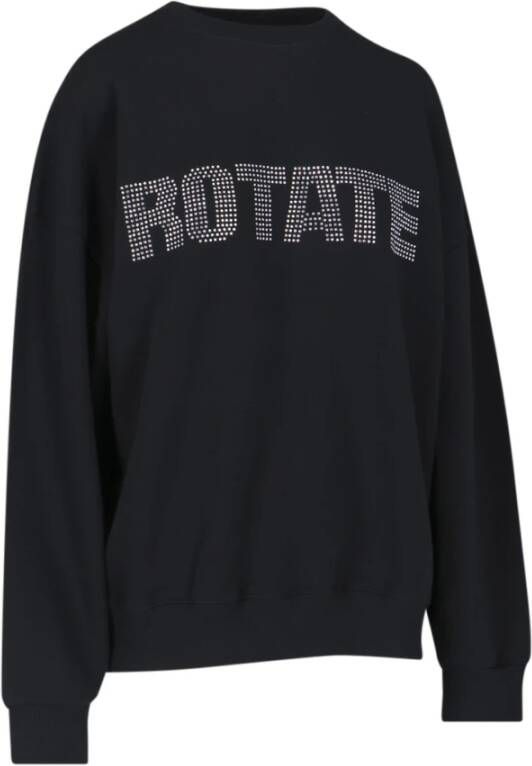 Rotate Birger Christensen Sweatshirt Zwart Dames