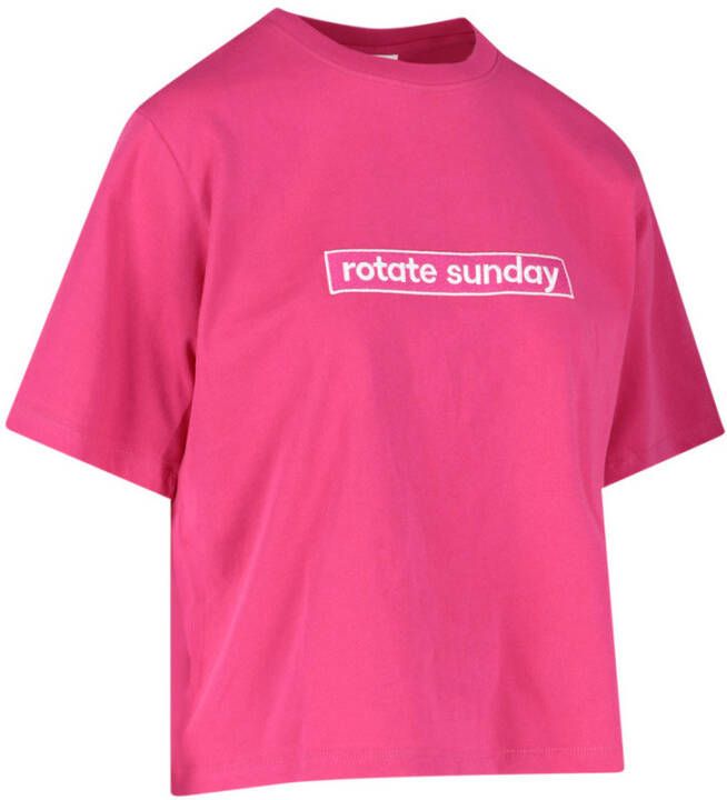 Rotate Birger Christensen T-shirt Roze Dames
