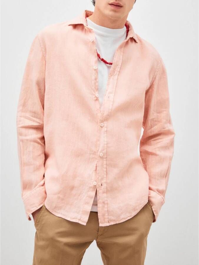 Roy Roger's Casual Shirts Roze Heren