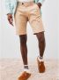 Roy Roger's Casual Shorts Beige Heren - Thumbnail 4