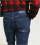 Roy Roger's Slim Fit Blauwe Denim Jeans Blue Heren - Thumbnail 2