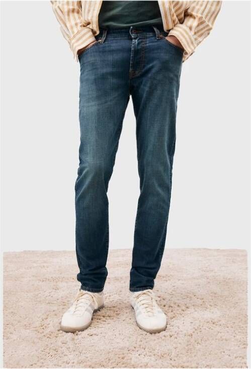 Roy Roger's Slim-fit Jeans Blauw Heren