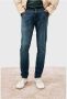 Roy Roger's Slim-Fit Denim Stretch Jeans Blue Heren - Thumbnail 4