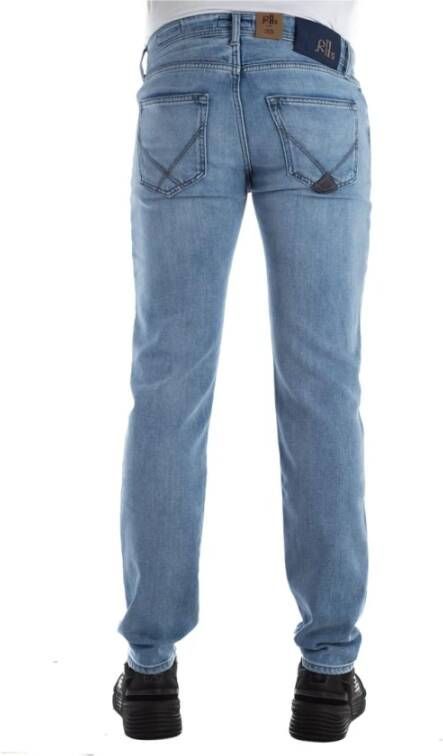 Roy Roger's Slim-fit Jeans Blauw Heren
