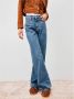 Roy Roger's Blauwe Denim Palazzo Broek Blue Dames - Thumbnail 2