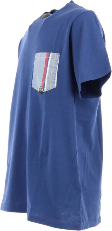 Roy Roger's T-Shirts Blauw Heren