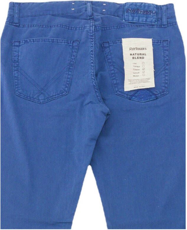 Roy Roger's Broek 517 Plow PXT Crow P22Rru089P0370127 Blauw Heren