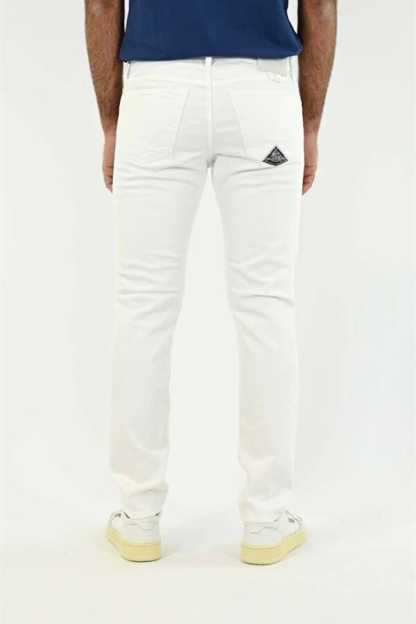 Roy Roger's Trousers Wit Heren