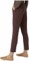 RRD Klassieke Slim-Fit Broek met Riem Brown Dames - Thumbnail 4
