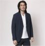 RRD Marineblauwe Technische Stof Blazer Blauw Heren - Thumbnail 2