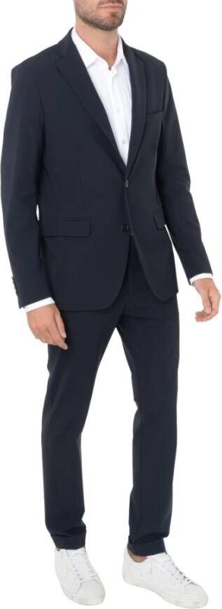 RRD Klassieke Surflex Stof Blazer voor Heren Blauw Heren