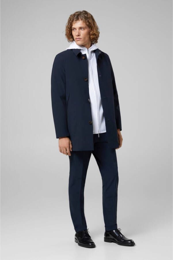 RRD Minimalistische Sportieve Waterdichte Donsjas Blauw Heren