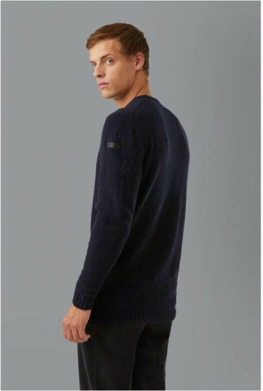 RRD Ronde hals gebreide kleding voor heren Blauw Heren