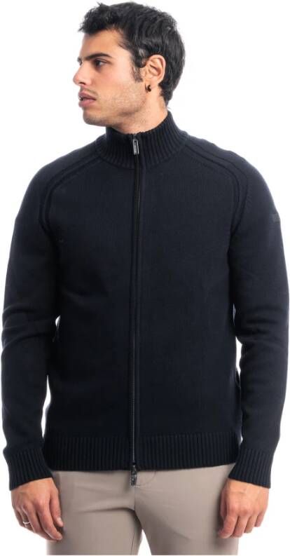 RRD Simpele Rits Gebreid Blue Heren