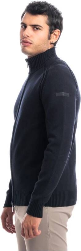 RRD Simpele Rits Gebreid Blue Heren