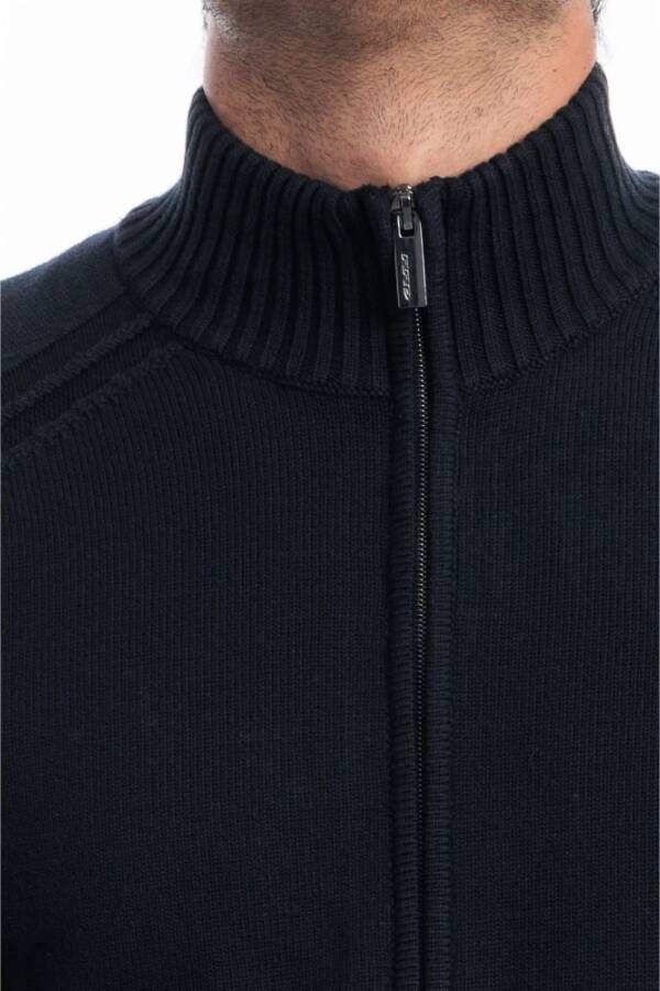 RRD Simpele Rits Gebreid Blue Heren