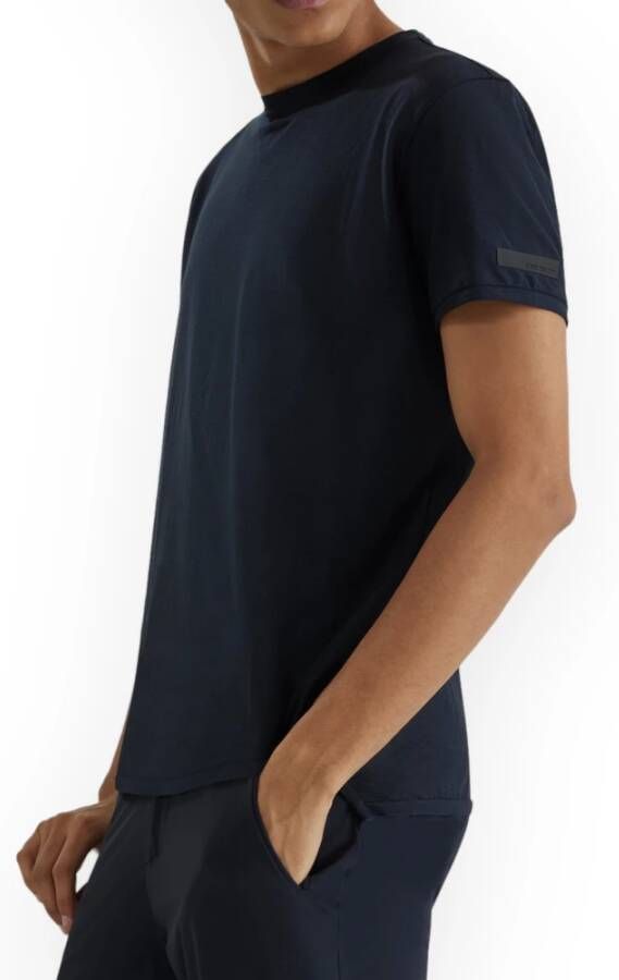 RRD Stijlvolle Crepe T-Shirt voor Heren Zwart Heren