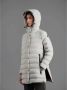 RRD Tubular Down Jacket met Rits White Dames - Thumbnail 2