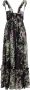 Sabina Musayev Maxi Dresses Zwart Dames - Thumbnail 2