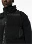 Sacai Faux Suede Vest Black Heren - Thumbnail 4