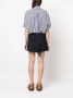 Sacai Blauw Gestreept Shirt Playsuit Blue Dames - Thumbnail 2