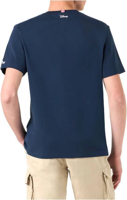 Saint Barth T-Shirts Blauw Heren