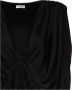 Saint Laurent Upgrade je garderobe met zwarte viscose blouse Zwart Dames - Thumbnail 2