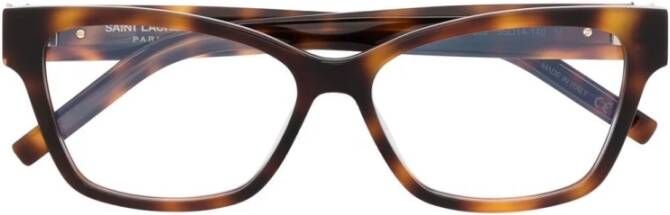 Saint Laurent Bril Bruin Dames