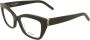 Saint Laurent Upgrade je bril met SL M117 kattenoogbrillen Black Dames - Thumbnail 5