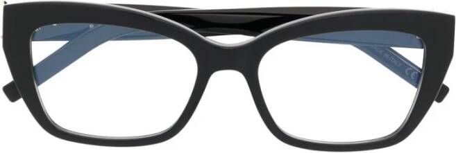 Saint Laurent Bril Zwart Dames