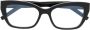 Saint Laurent Upgrade je bril met SL M117 kattenoogbrillen Black Dames - Thumbnail 9