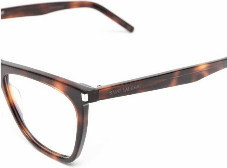 Saint Laurent Glasses Bruin Dames