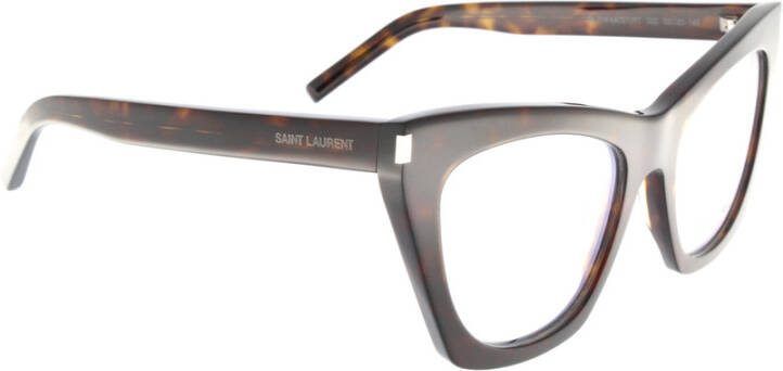 Saint Laurent Glasses Bruin Dames