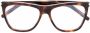 Saint Laurent Stijlvolle Zwarte Zonnebril Brown Unisex - Thumbnail 2
