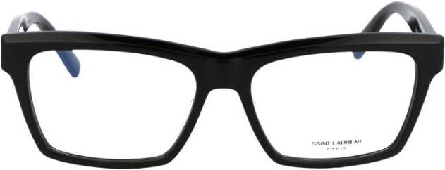 Saint Laurent Bril Zwart Dames