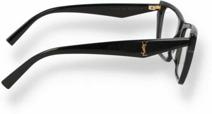 Saint Laurent Bril Zwart Dames