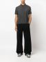 Saint Laurent Katoenen poloshirt met korte mouwen en logo borduursel Gray Heren - Thumbnail 2