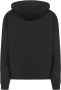 Saint Laurent Comfortabele Zwarte Hoodie met Versleten Effecten Zwart Dames - Thumbnail 2
