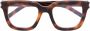 Saint Laurent SL 465 OPT Havana Transpa Zonnebril Brown Unisex - Thumbnail 1