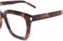 Saint Laurent SL 465 OPT Havana Transpa Zonnebril Brown Unisex - Thumbnail 2
