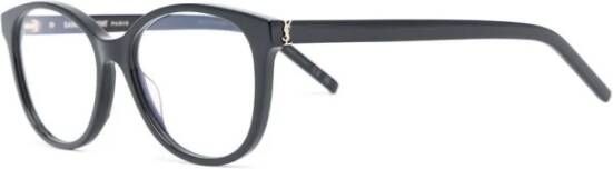 Saint Laurent Klassiek Zwart Optisch Montuur Black Dames