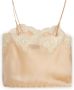 Saint Laurent Stijlvolle Mouwloze Tops Beige Dames - Thumbnail 2