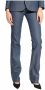 Saint Laurent Bootcut jeans met hoge taille Blauw Dames - Thumbnail 3