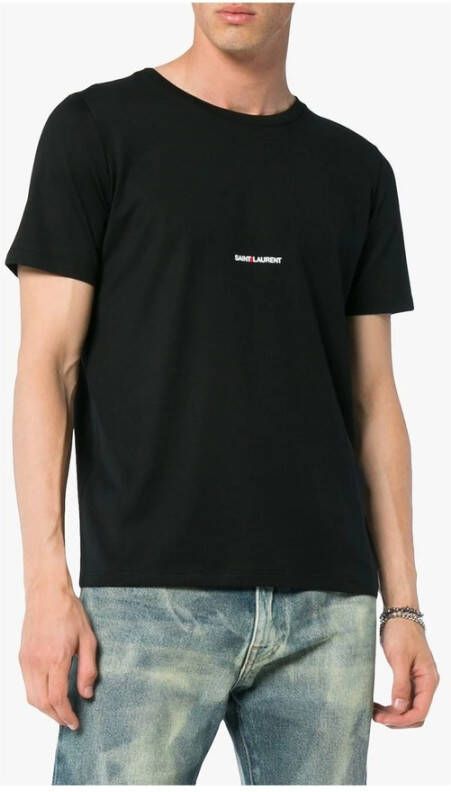 Saint Laurent T-Shirts Zwart Heren