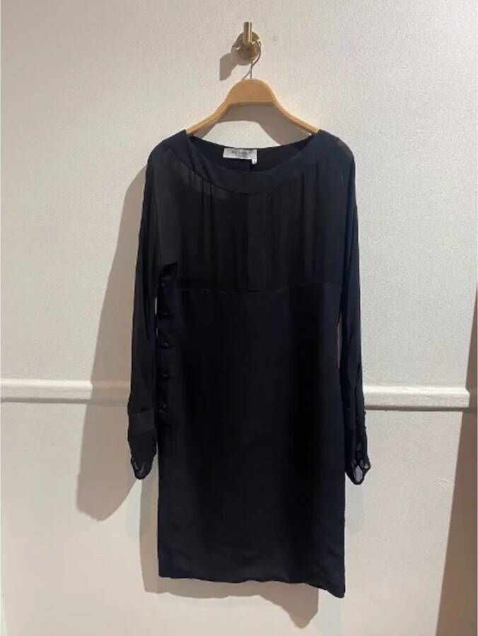 Saint Laurent Vintage Pre-owned Fabric dresses Zwart Dames