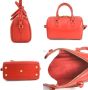 Saint Laurent Vintage Pre-owned Leather handbags Rood Dames - Thumbnail 2